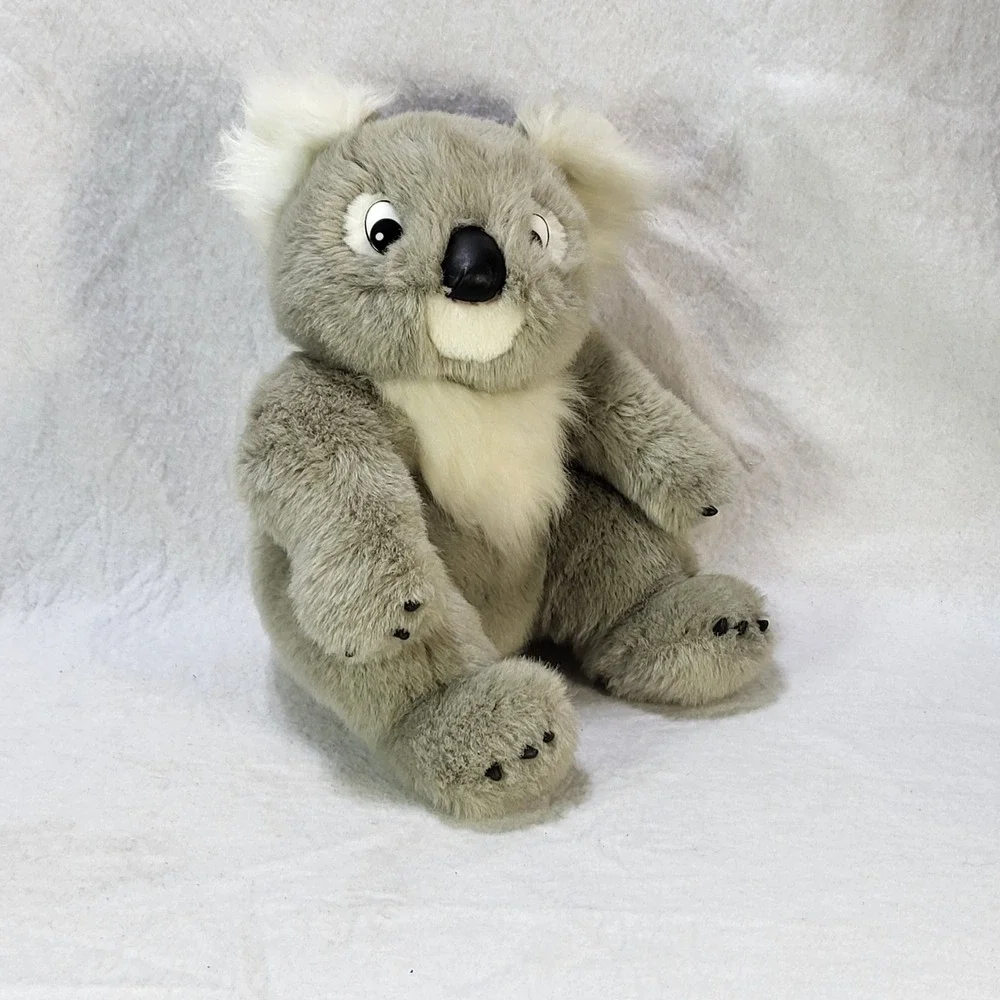 Kids of America Corp Koala Bear Plush Gray White Stuffed Animal Toy 12 Inch